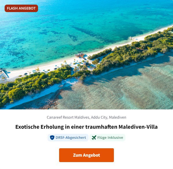 Exotische Erholung in einer traumhaften Malediven-Villa