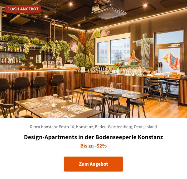 Design-Apartments in der Bodenseeperle Konstanz