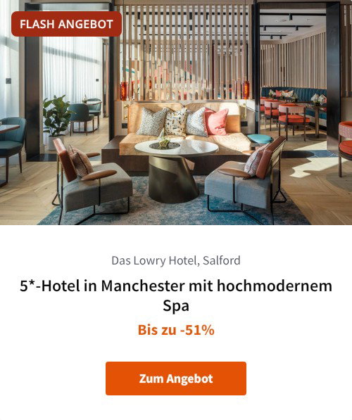 5*-Hotel in Manchester mit hochmodernem Spa