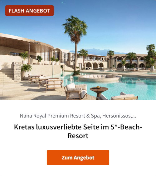 Kretas luxusverliebte Seite im 5*-Beach-Resort