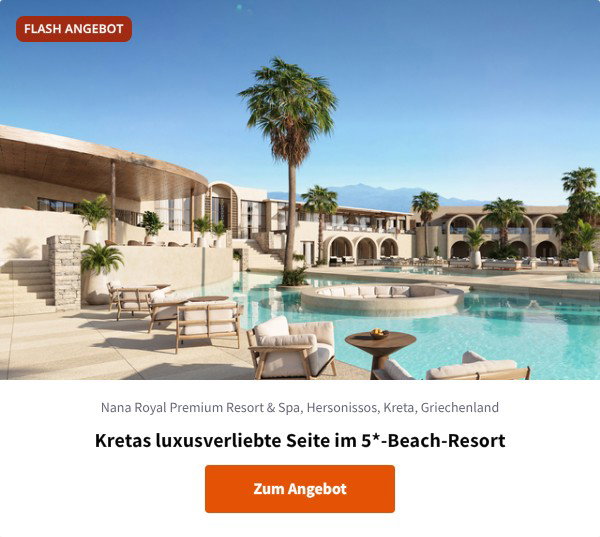 Kretas luxusverliebte Seite im 5*-Beach-Resort