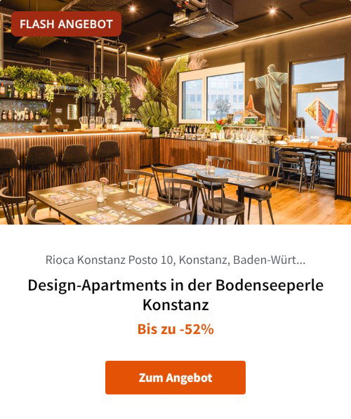 Design-Apartments in der Bodenseeperle Konstanz