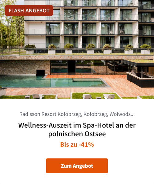 Wellness-Auszeit im Spa-Hotel an der polnischen Ostsee