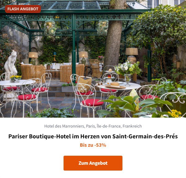 Pariser Boutique-Hotel im Herzen von Saint-Germain-des-Prés