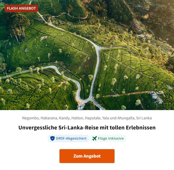 Unvergessliche Sri-Lanka-Reise mit tollen Erlebnissen