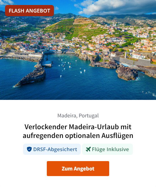 Verlockender Madeira-Urlaub mit aufregenden optionalen Ausflügen