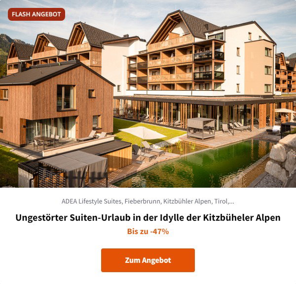 Ungestörter Suiten-Urlaub in der Idylle der Kitzbüheler Alpen