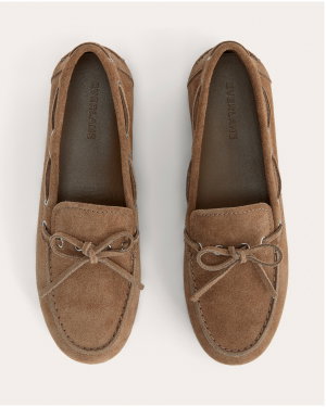 Image | The Boat Shoe | Suede Farro