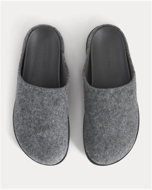 Image | Wool Clog | Charcoal