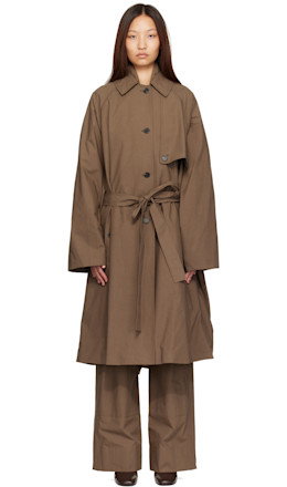 Brown Zeland Trench Coat - Calvin Klein Collection