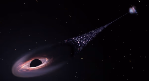 Runaway supermassive black hole may be the result of a violent cosmic collision | The Brighter Side