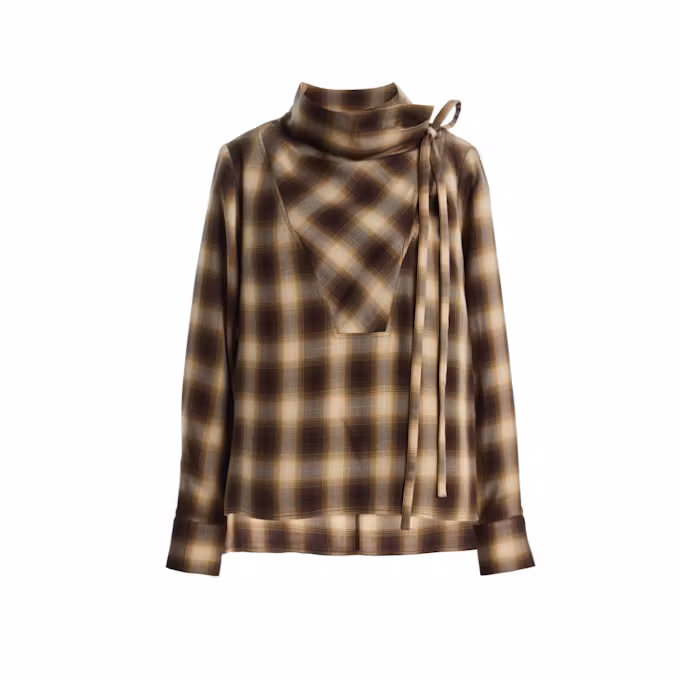 Workwear Tencel Plaid Shirt