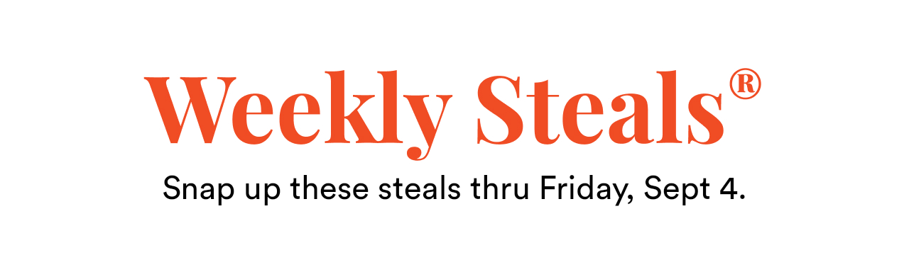 Weekly Steals