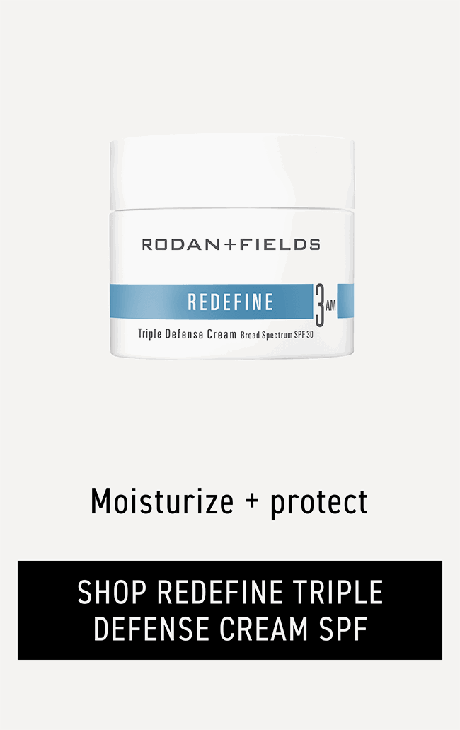 Shop Redefine Triple Defense Cream SPF - Moisturize + Protect.