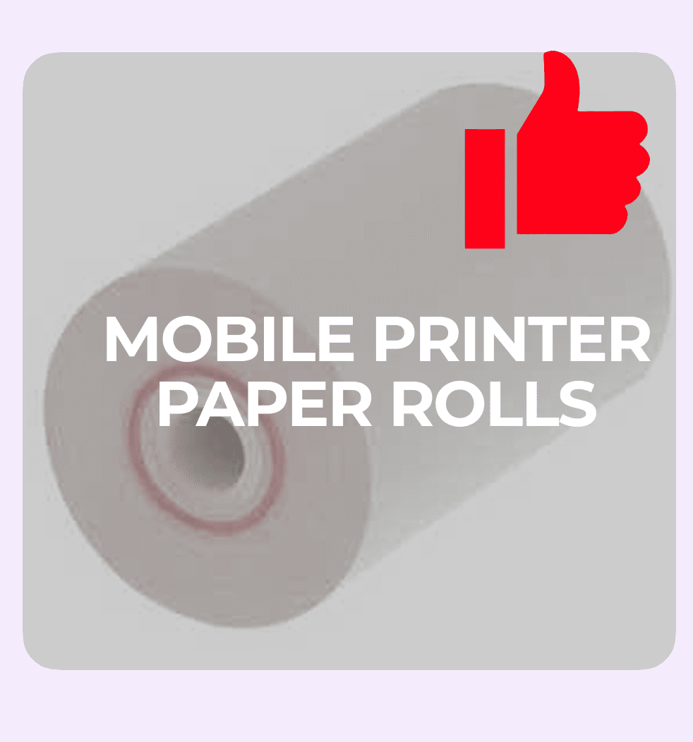 Mobile Printer Paper Rolls