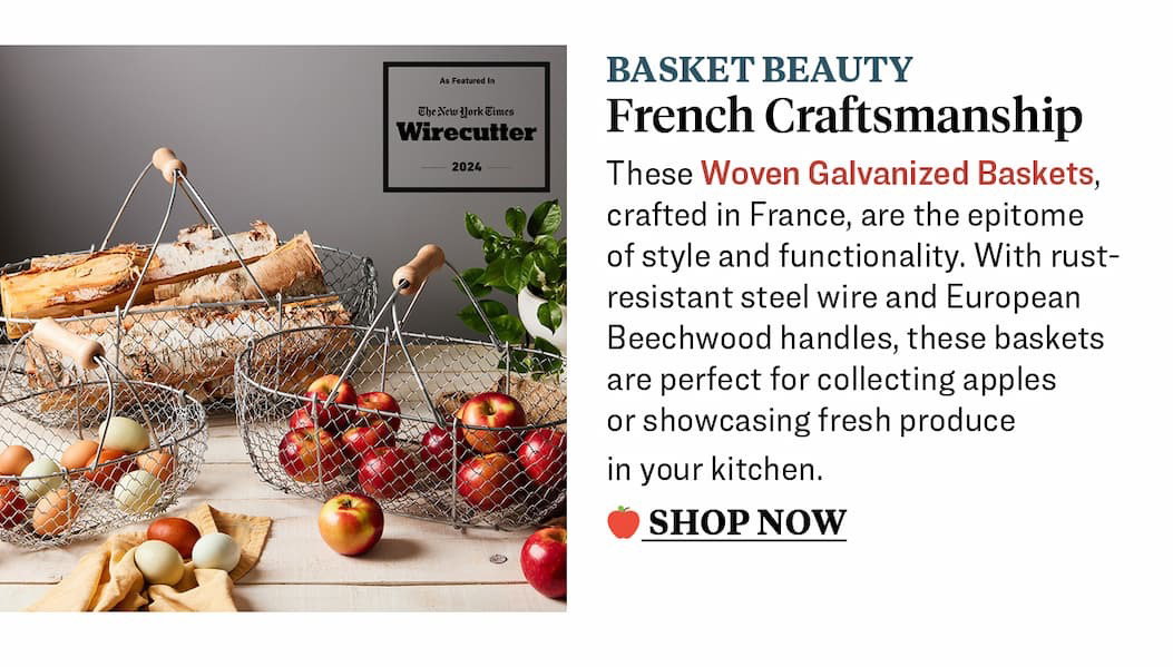Woven Galvanized Baskets