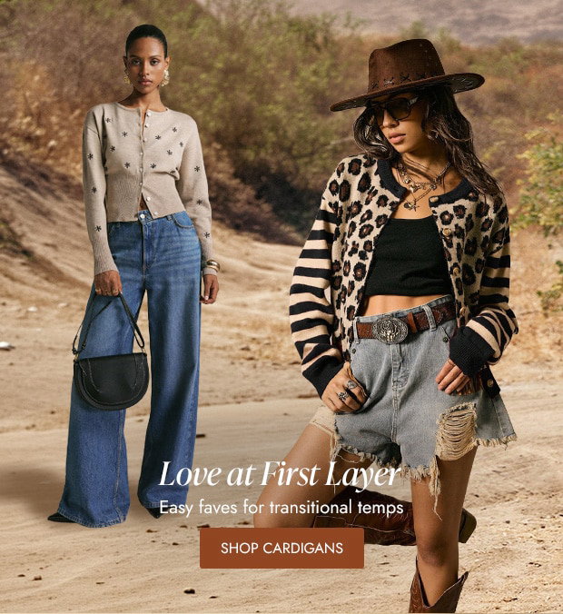 SHOP CARDIGANS