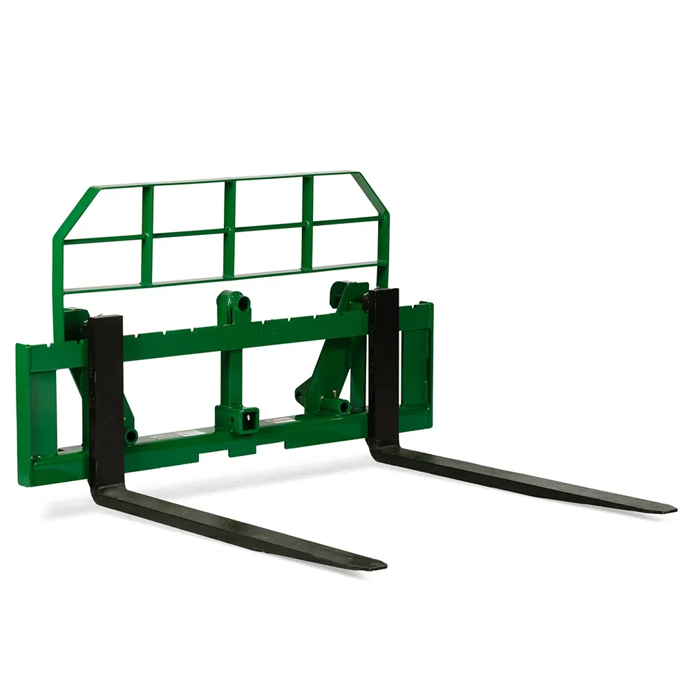 Image of Pro Series Extra Wide Pallet Fork Frame Attachment, Fits John Deere Global Euro