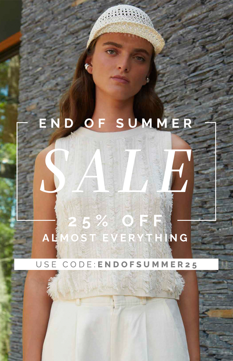 End of Summer Sale - 25% OFF ALMOST EVERYTHING