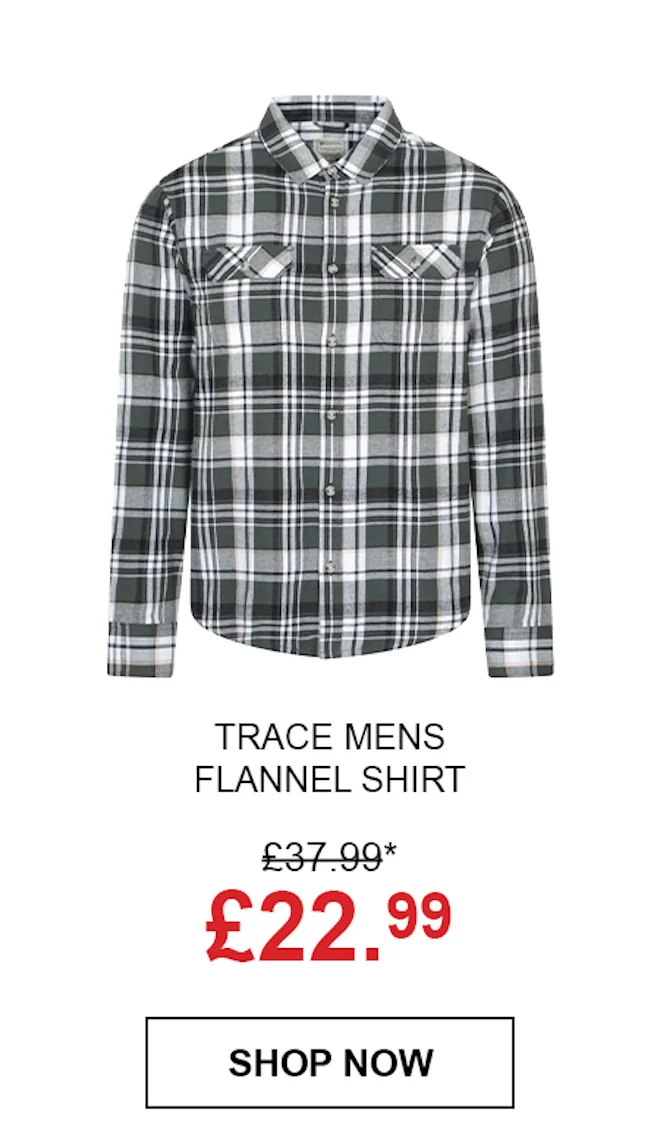 Trace Mens Flannel Shirt