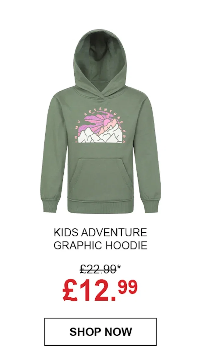 Kids Adventure Graphic Hoodie