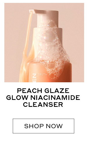 PEACH GLAZE GLOW NIACINAMIDE CLEANSER