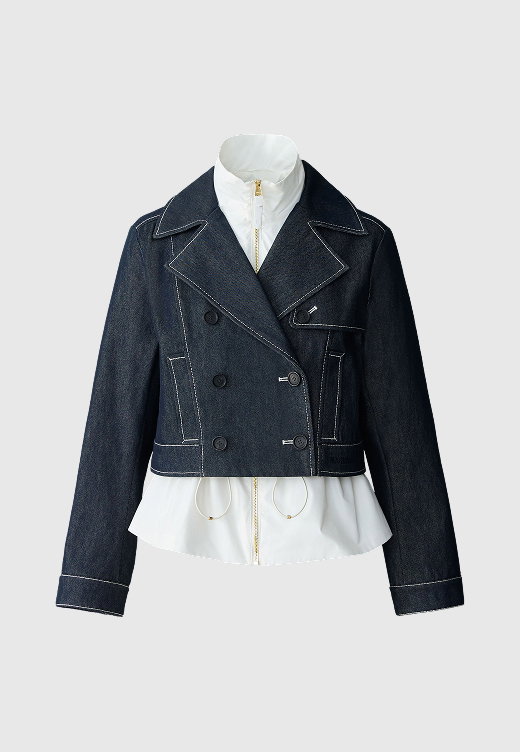 ALINE-DNM 3-in-1 Convertible Jacket