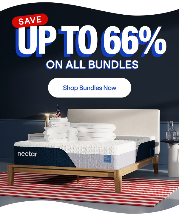 Save Up to 66% on Nectar Bed + Frame Bundles