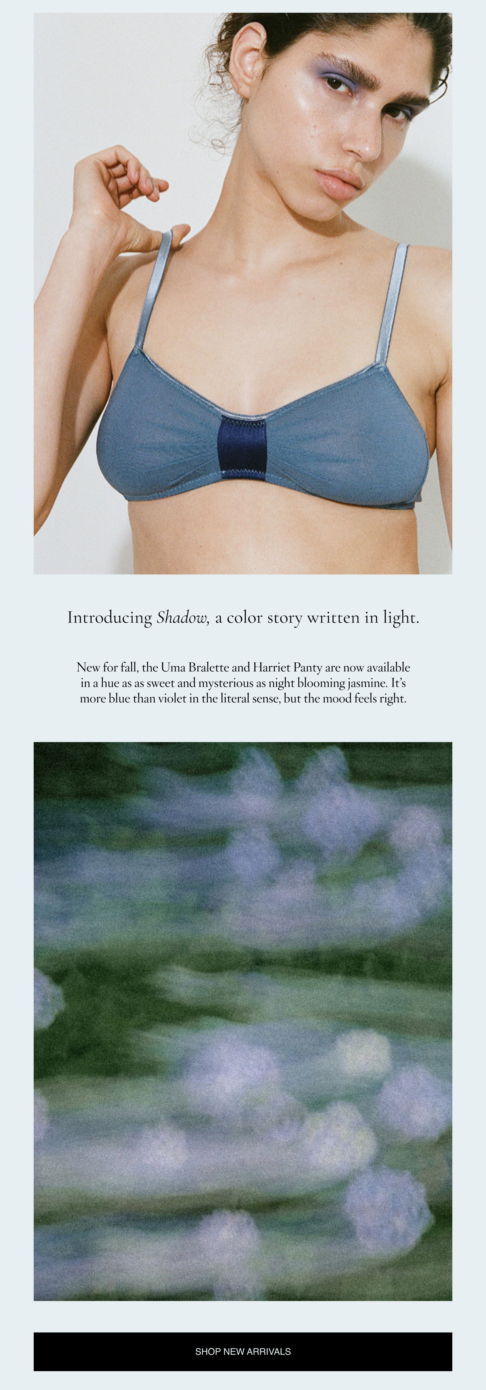 Introducing Shadow, a color story written in light