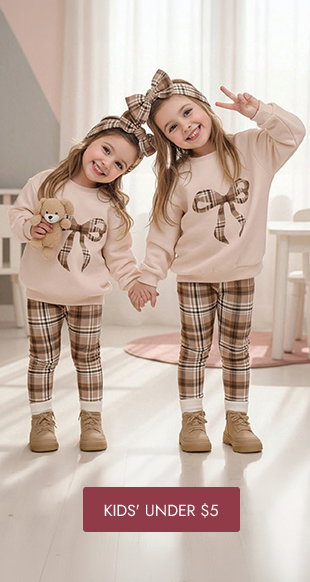 KIDS' UNDER $5