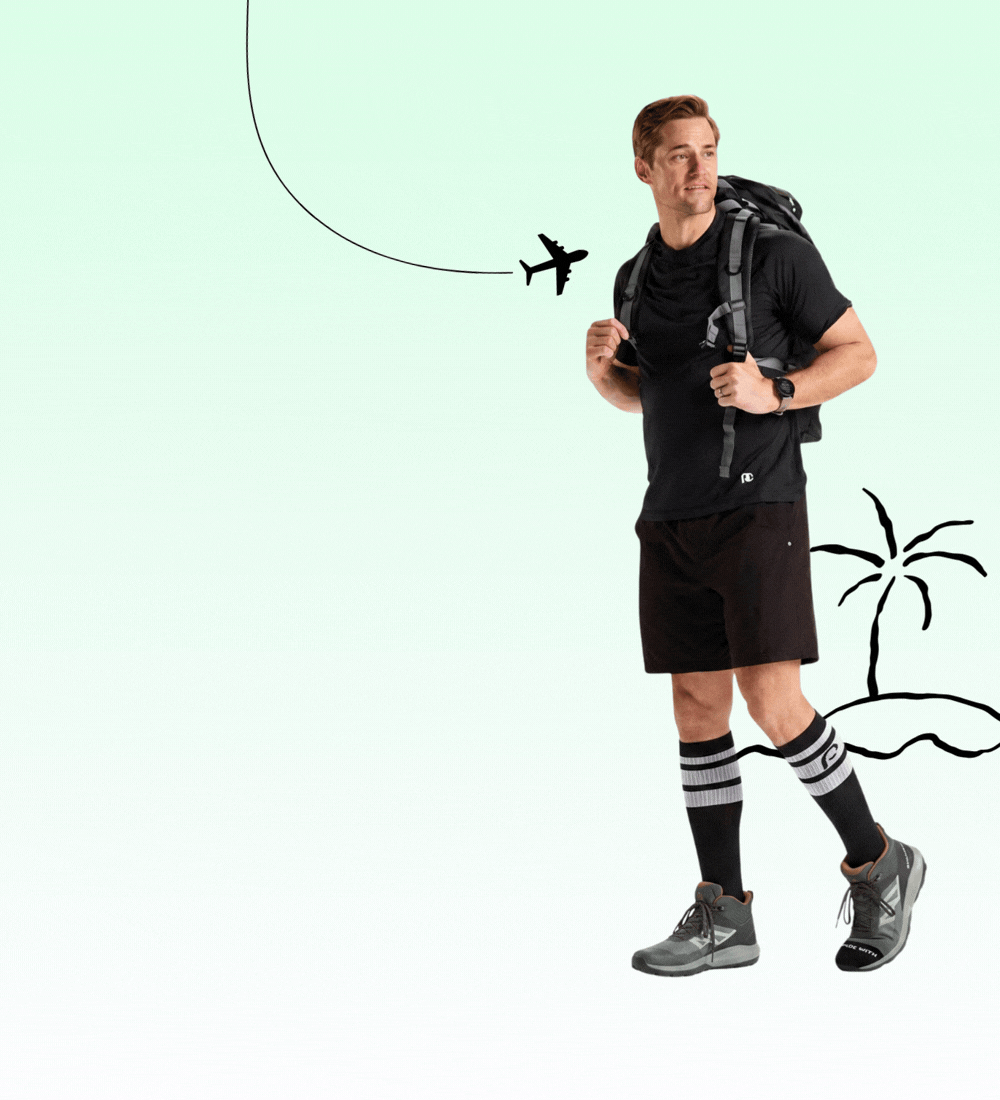 Whatever the long weekend holds, travel or otherwise, the sale's still running at 5 pairs for $80 plus free shipping with code SOCK80.