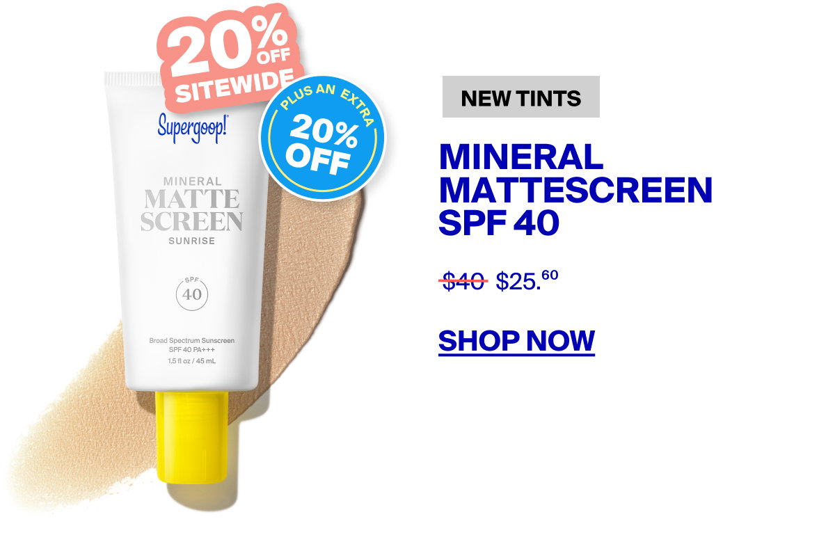 Mattescreen SPF 40