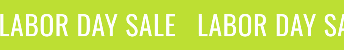 Labor Day Sale