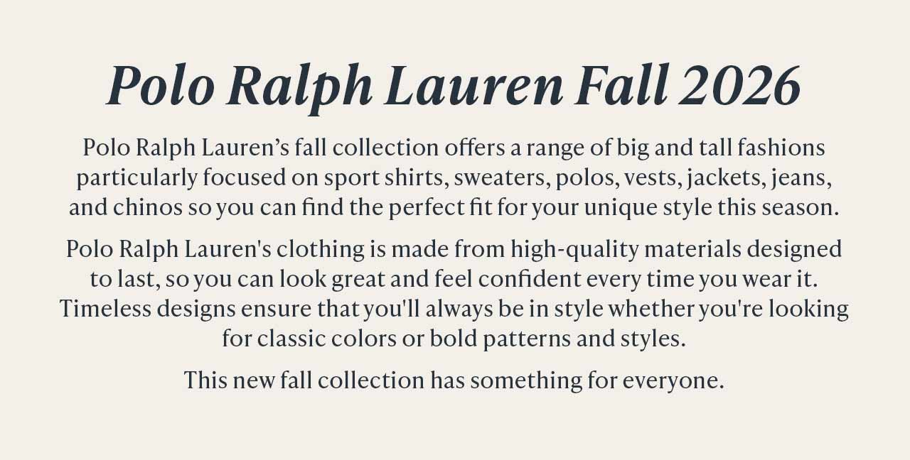 Shop Polo Ralph Lauren for fall