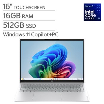 HP OmniBook 3 16-inch Touchscreen Laptop - Intel Core Ultra 5 Series 3 - Copilot+ PC