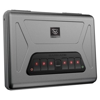 Vaultek Barikade Series 1 Biometric Compact Safe, Without Lid Organizer