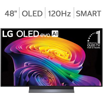 LG 48-inch Class - OLED evo AI C6 Series - 4K Smart TV
Includes $120 Costco Shop Card*