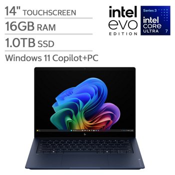 HP OmniBook X 14-inch Touchscreen Laptop - Intel Core Ultra 7 355