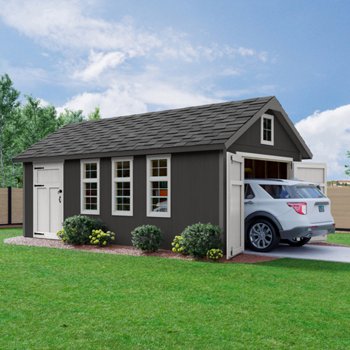 Yardline Upton 12' x 24' Wood Shed 