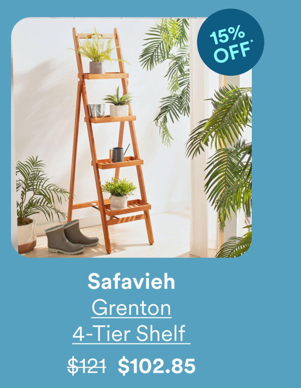 Safavieh Grenton 4-Tier Shelf