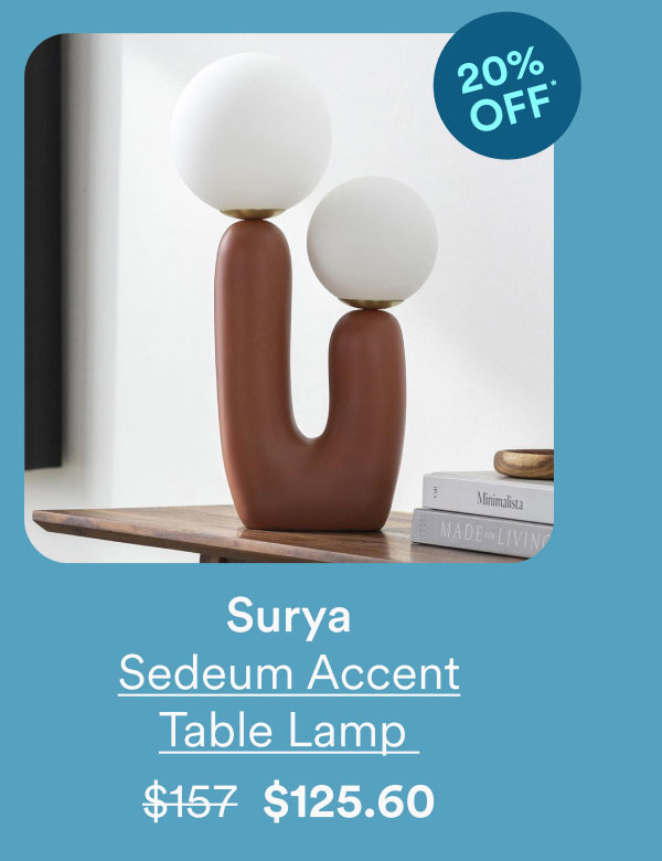 Surya Sedeum Accent Table Lamp