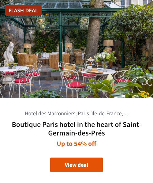 Boutique Paris hotel in the heart of Saint-Germain-des-Prés