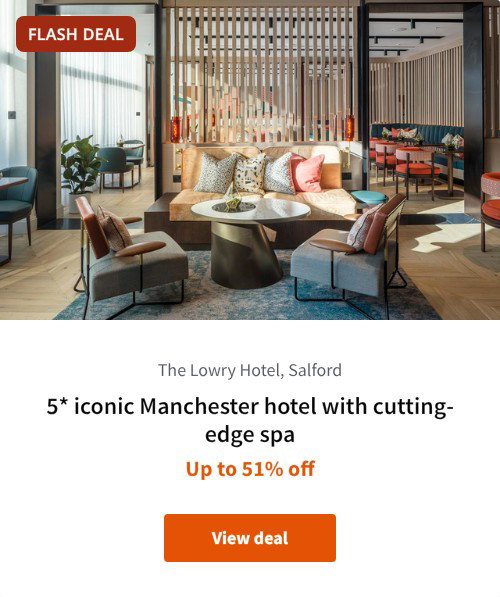 5* iconic Manchester hotel with cutting-edge spa