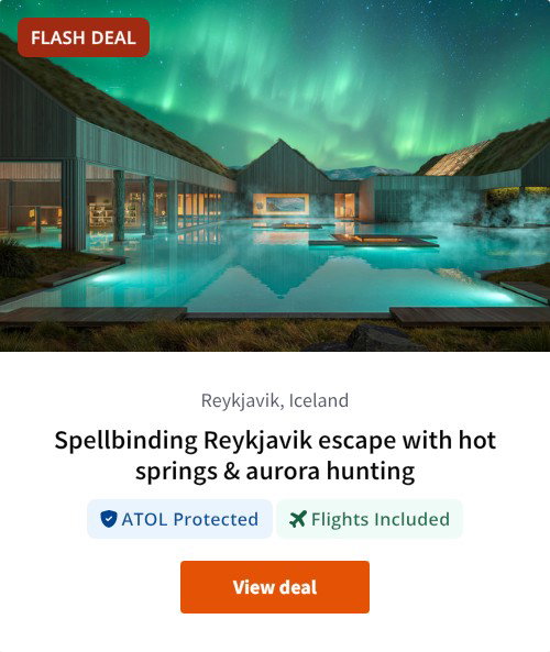 Spellbinding Reykjavik escape with hot springs &amp; aurora hunting
