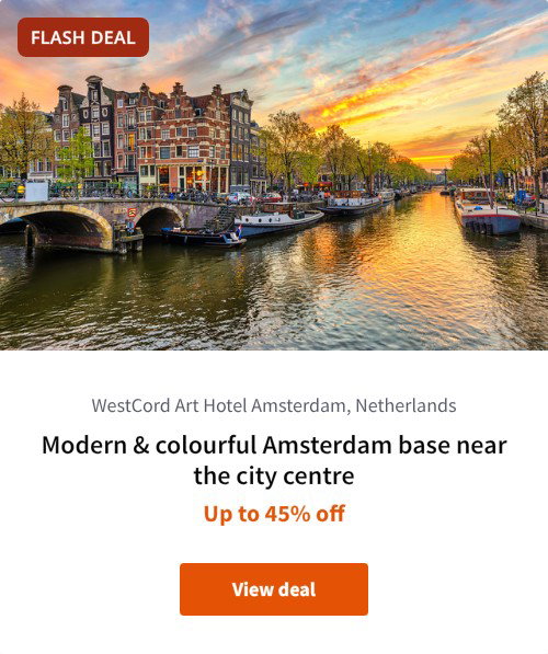 Modern &amp; colourful Amsterdam base near the city centre