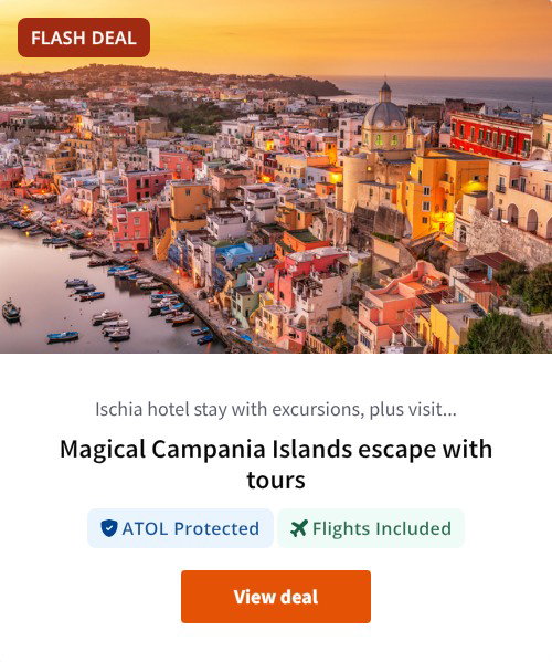 Magical Campania Islands escape with tours