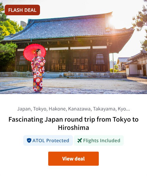 Fascinating Japan round trip from Tokyo to Hiroshima
