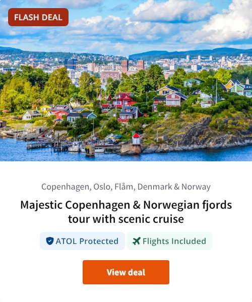 Majestic Copenhagen &amp; Norwegian fjords tour with scenic cruise