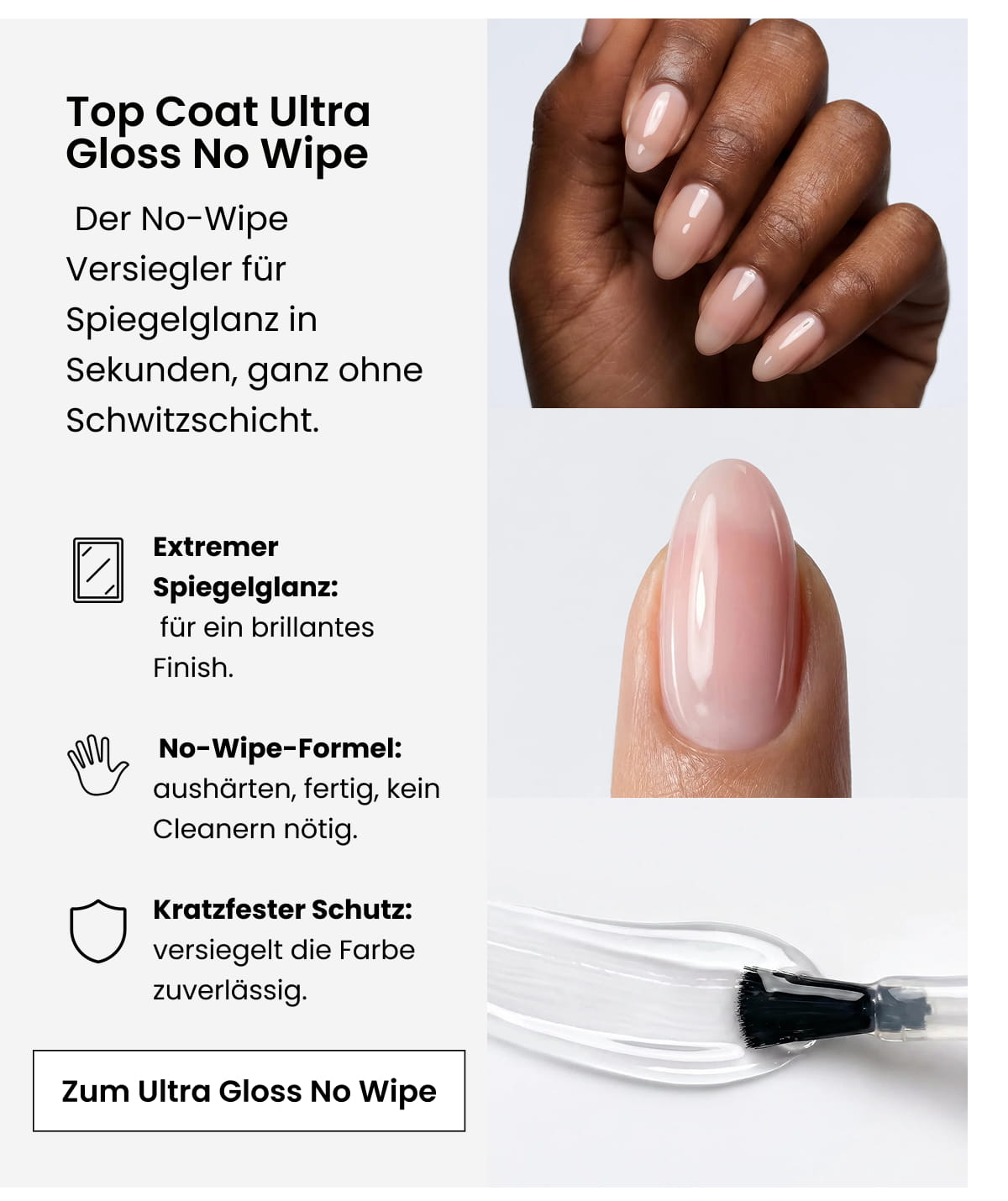 Top Coat Ultra Gloss No Wipe