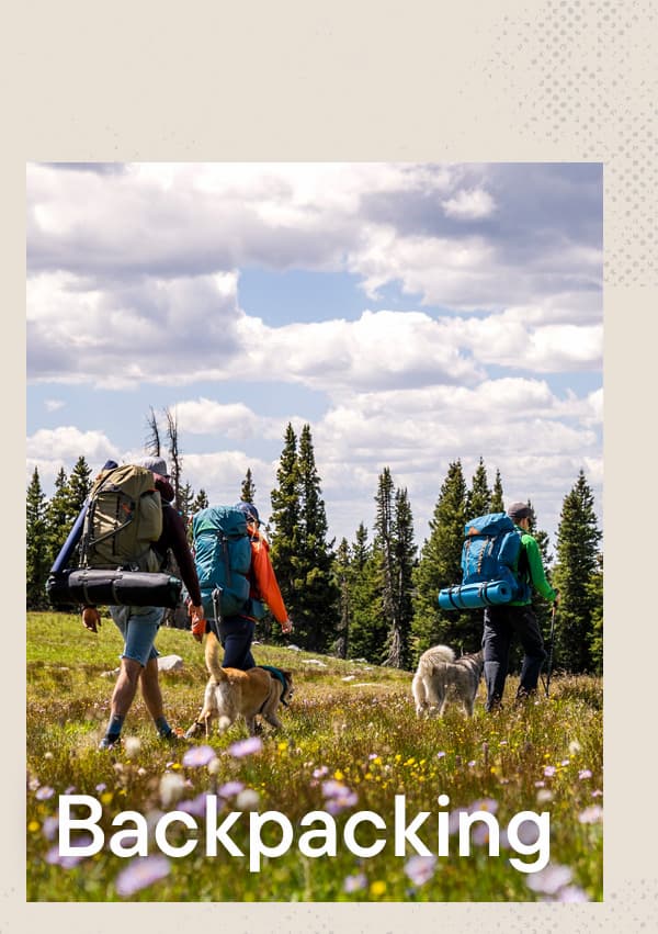 Shop Backpacking Gears